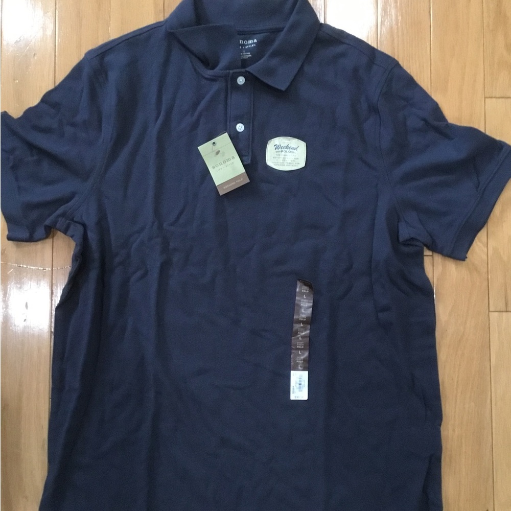 NWT Sonoma Men Weekend Polo Size Large
